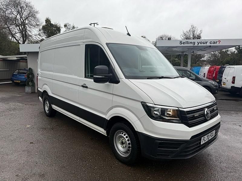 White Used 2020 VW Crafter Trendline Van | £14,995 (Super price) - Image 1/4