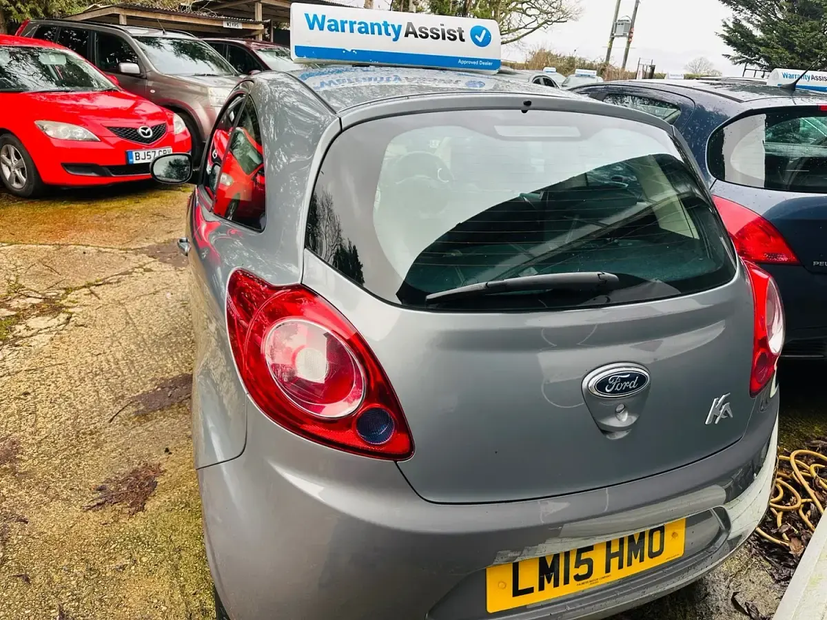 Used Ford Ka 69 HP (50 kW) 2015 Silver Hatchback
