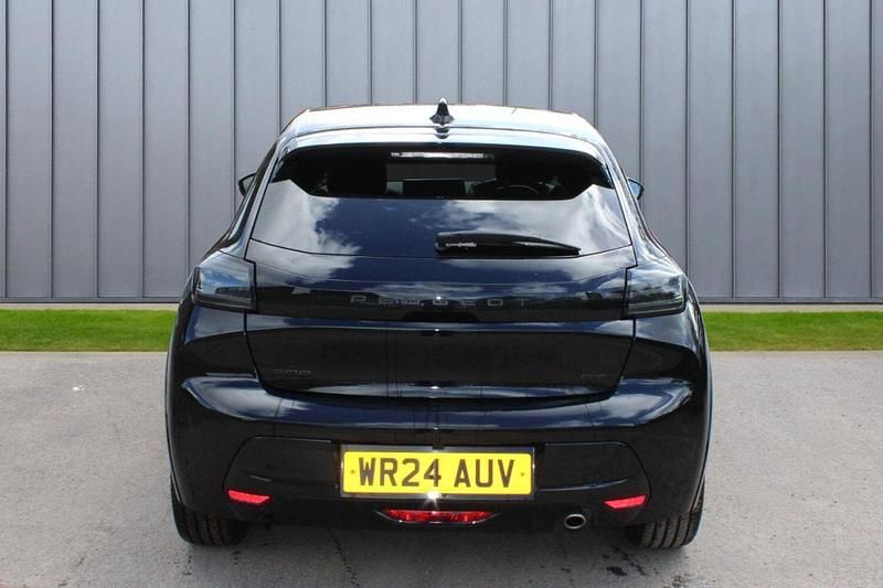 Used Peugeot 208 GT 99 HP (72 kW) 2024 Black Hatchback