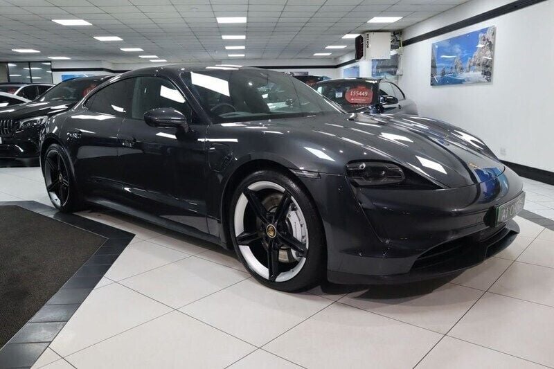 Grey Used 2021 Porsche Taycan Performance Package Sedan | £57,539 (A bit pricey) - Image 1/4