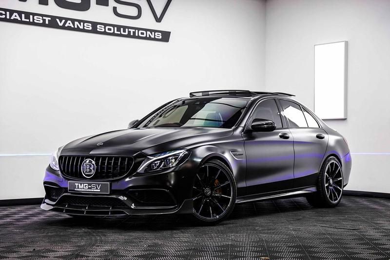 Used Mercedes C63S AMG AMG Edition 1 700 HP (514 kW) 2016 Black Sedan