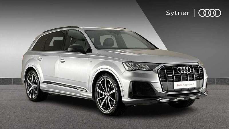 Silver Used 2021 Audi Q7 S-Line SUV | £41,000 (Fair price) - Image 1/4