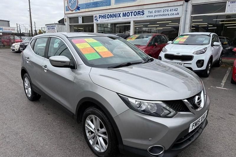 Silver Used 2015 Nissan Qashqai Acenta SUV | £6,395 (Fair price) - Image 1/1