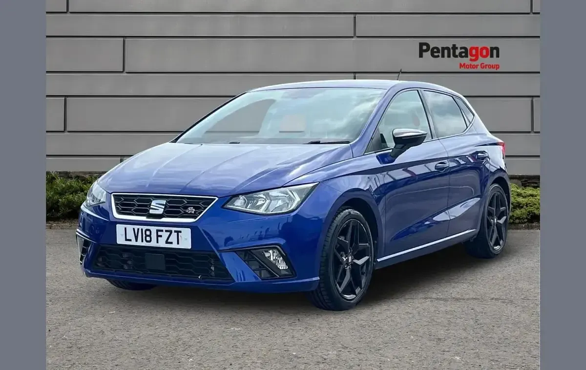 Used Seat Ibiza FR 113 HP (83 kW) 2018 Blue Hatchback