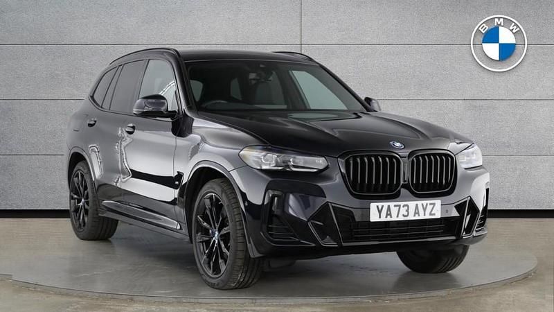 Black Used 2023 BMW X3 M Sport SUV | £41,900 (A bit pricey) - Image 1/4