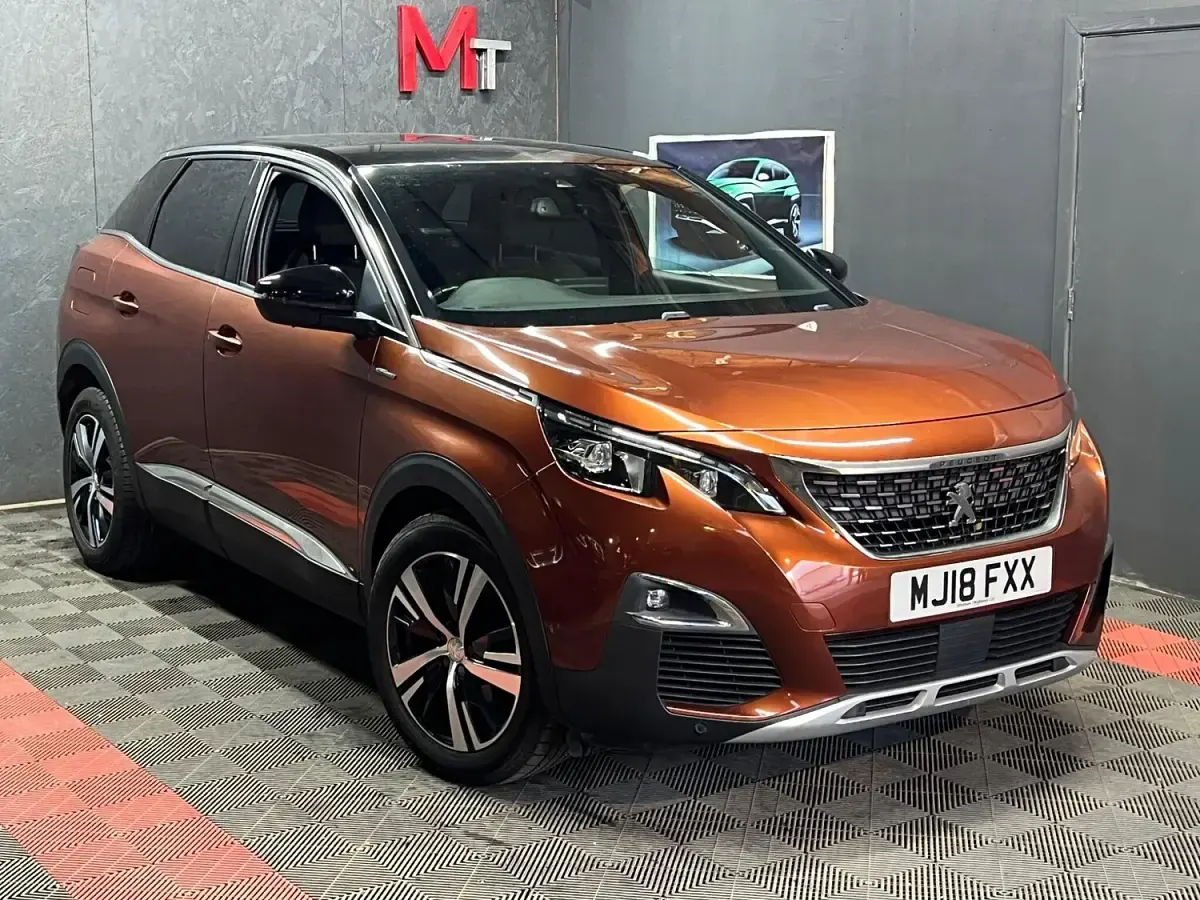 Used Peugeot 3008 GT-line 130 HP (95 kW) 2018 Bronze SUV