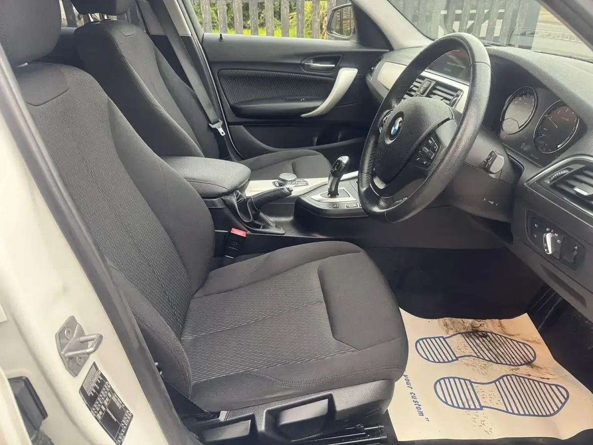 Used BMW 118 136 HP (100 kW) 2017 White Hatchback