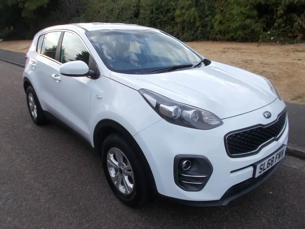 Used Kia Sportage 115 HP (84 kW) 2018 White SUV