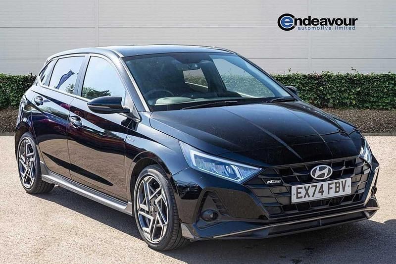 Used Hyundai i20 N Line 100 HP (73 kW) 2024 Black Hatchback
