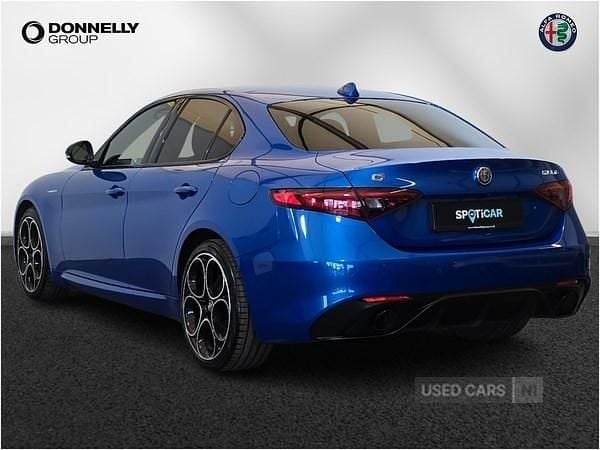Used Alfa Romeo Giulia Veloce 276 HP (202 kW) 2022 Blue Sedan