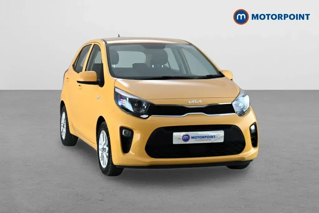 Used Kia Picanto 2021 Yellow Hatchback