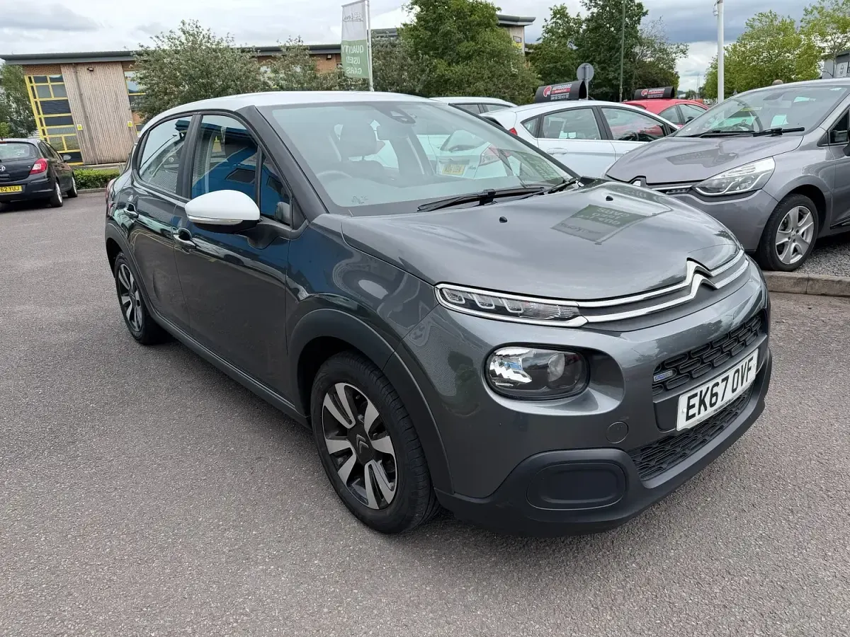Used Citroën C3 Feel 82 HP (60 kW) 2017 Grey Hatchback