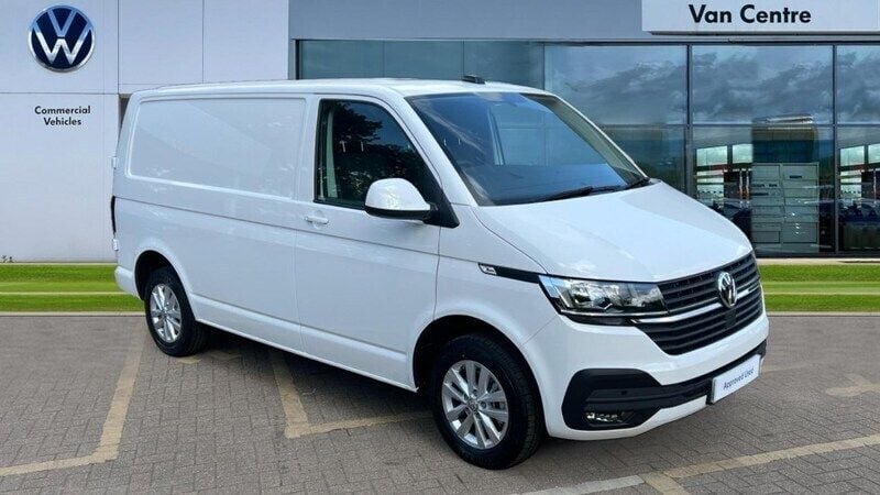 White New 2024 VW T6.1 Highline Van | £28,889 (Super price) - Image 1/4