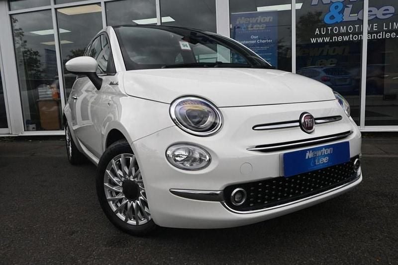 White Used 2021 Fiat 500 Dolcevita Hatchback | £8,995 (Fair price) - Image 1/4