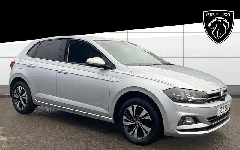 Silver Used 2021 VW Polo Match Hatchback | £13,406 (Fair price) - Image 1/4