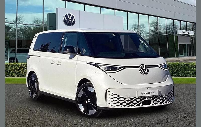 White Used 2023 VW ID. Buzz Pro Van | £41,491 (Fair price) - Image 1/4