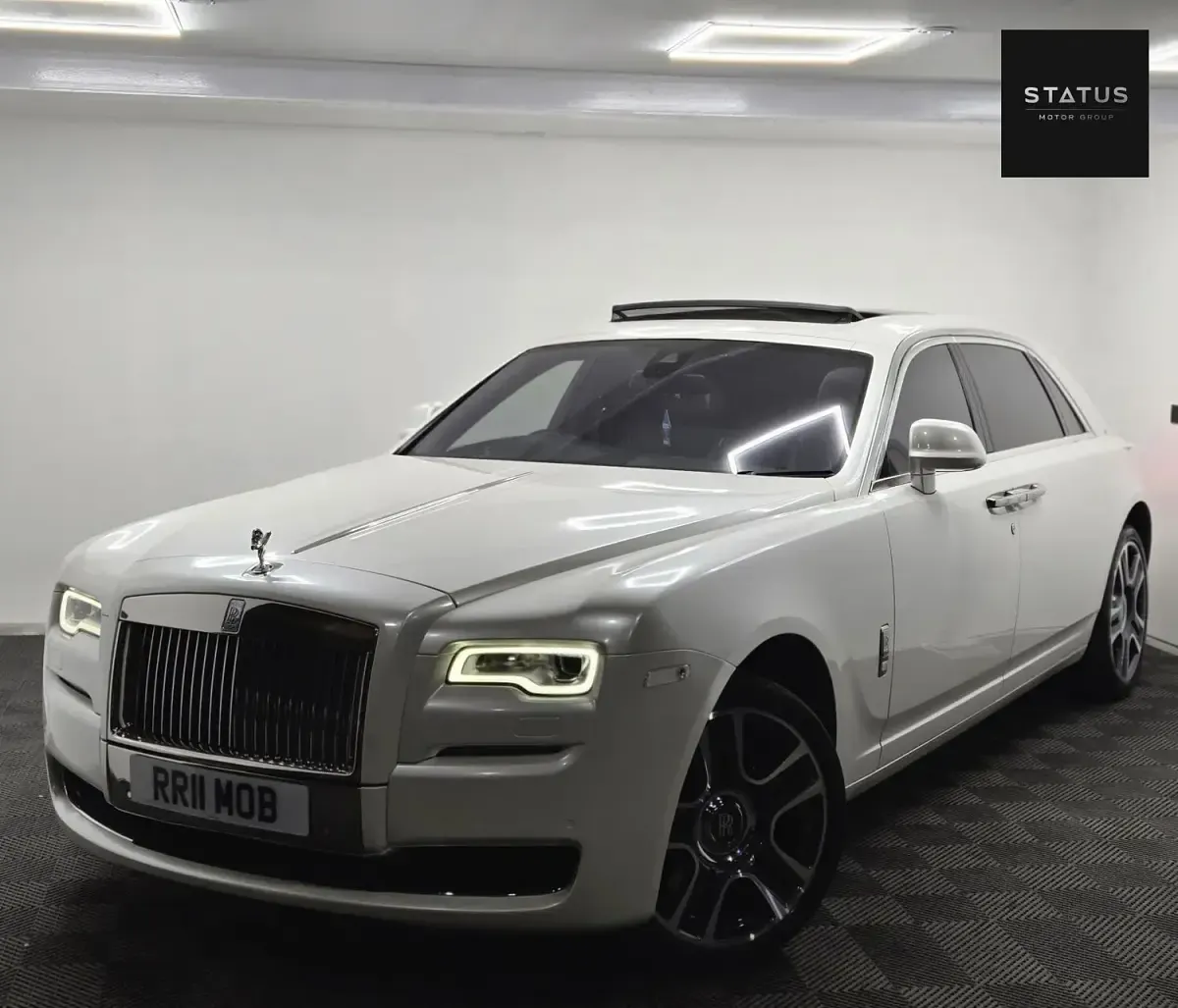 Used Rolls Royce Ghost 571 HP (419 kW) 2016 Black Sedan