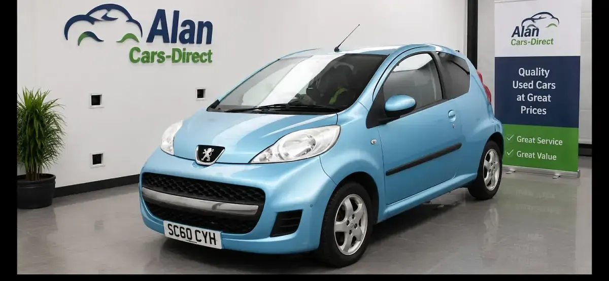 Used Peugeot 107 Envy 68 HP (50 kW) 2011 Blue Hatchback