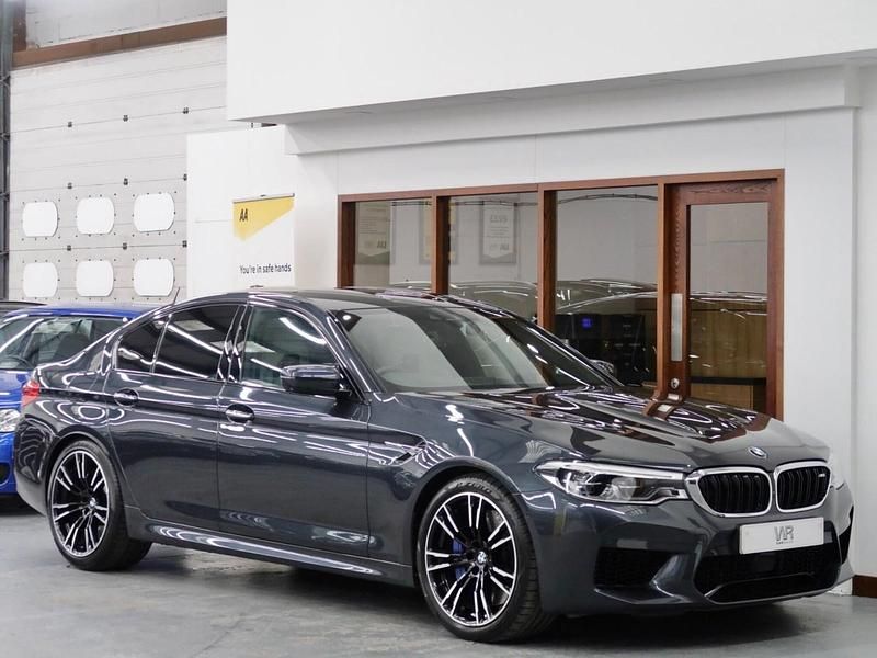 Used BMW M5 Impressive 600 HP (441 kW) 2018 Grey Sedan
