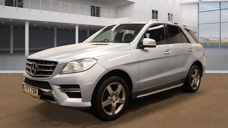 Silver Used 2013 Mercedes ML350 AMG SUV | £9,999 (Fair price) - Image 1/4