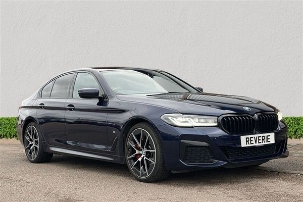 Blue Used 2021 BMW 530e M Sport Sedan | £27,400 (A bit pricey) - Image 1/1