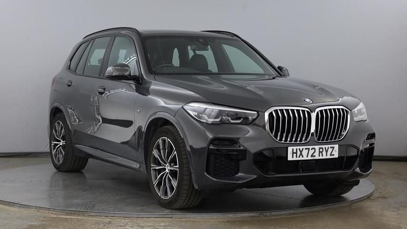 Grey Used 2022 BMW X5 M Sport SUV | £40,999 (Good price) - Image 1/4