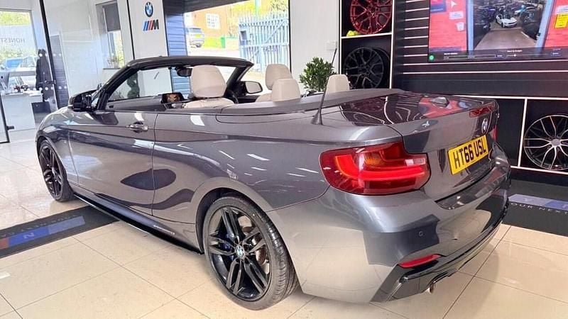 Used BMW 218 M Sport 150 HP (110 kW) 2017 Grey Cabriolet