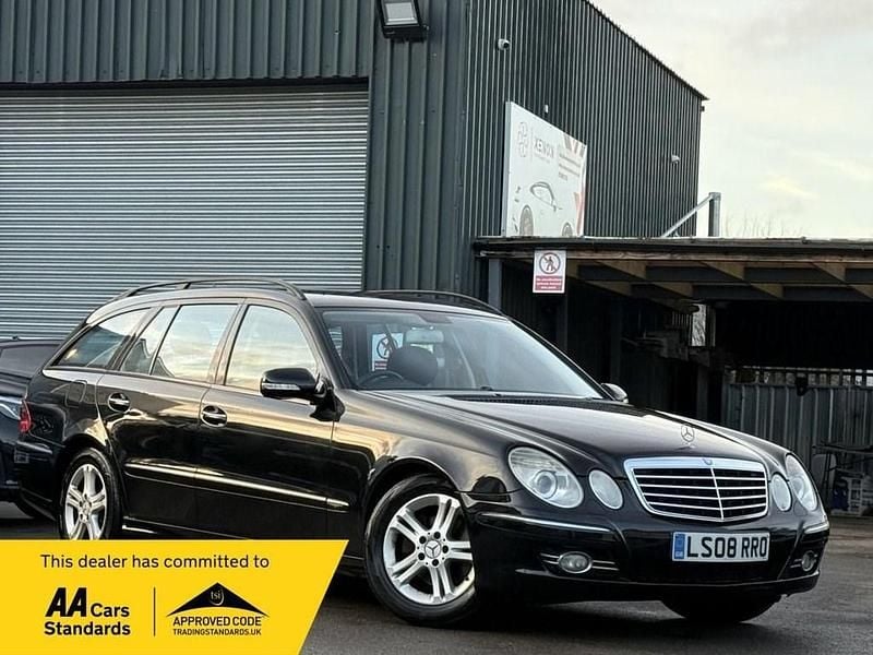 Black Used 2008 Mercedes E220 Avantgarde Estate | £1,990 - Image 1/4