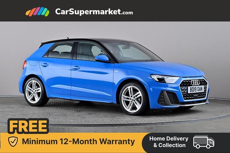Blue Used 2019 Audi A1 S-Line Hatchback | £12,897 (Expensive) - Image 1/4