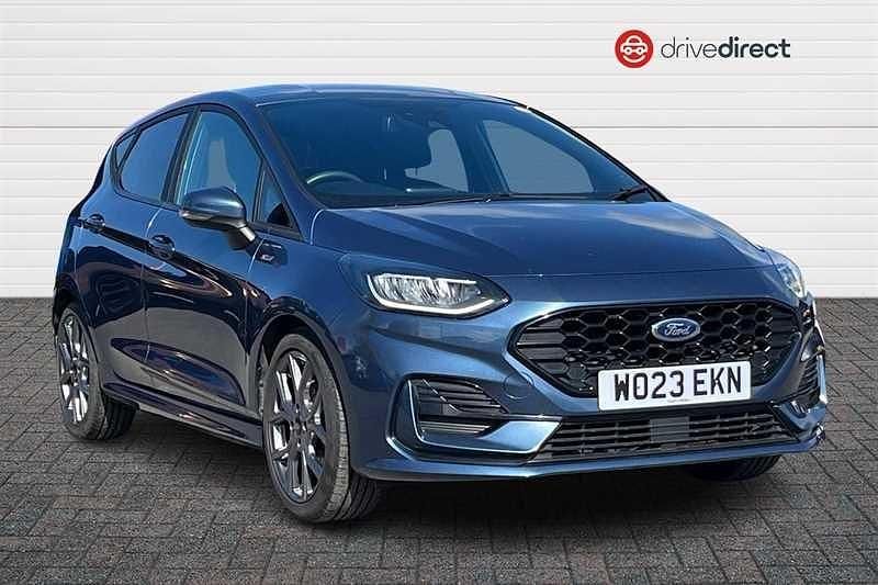 Used Ford Fiesta ST-Line 2023 Blue Hatchback