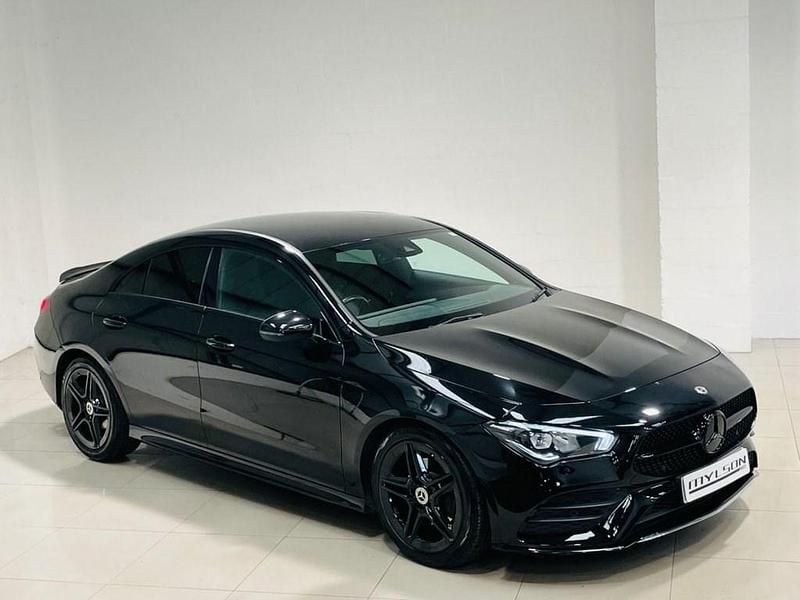 Black Used 2019 Mercedes CLA180 AMG line Sedan | £17,700 (Fair price) - Image 1/4