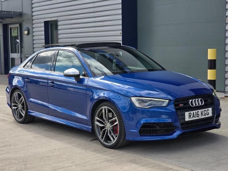 Blue Used 2016 Audi A3 Exclusive Sedan | £19,995 (A bit pricey) - Image 1/4