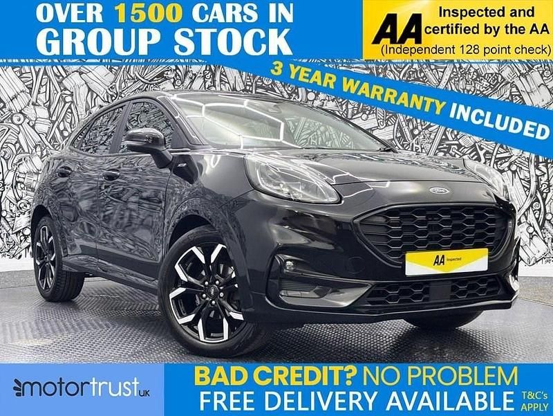 Used Ford Puma ST-Line X 125 HP (91 kW) 2022 Black SUV