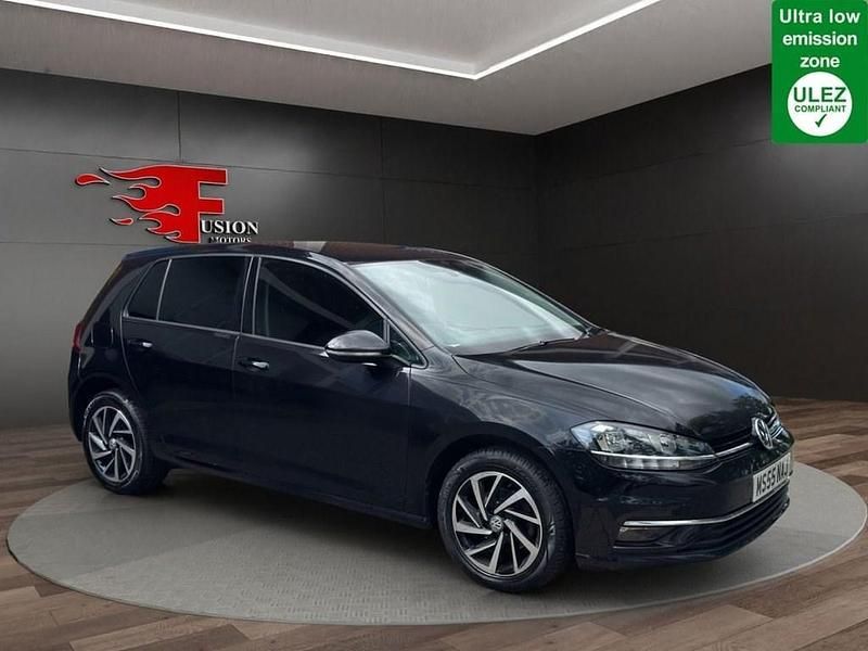Black Used 2019 VW Golf VII Match Hatchback | £12,000 (Fair price) - Image 1/4