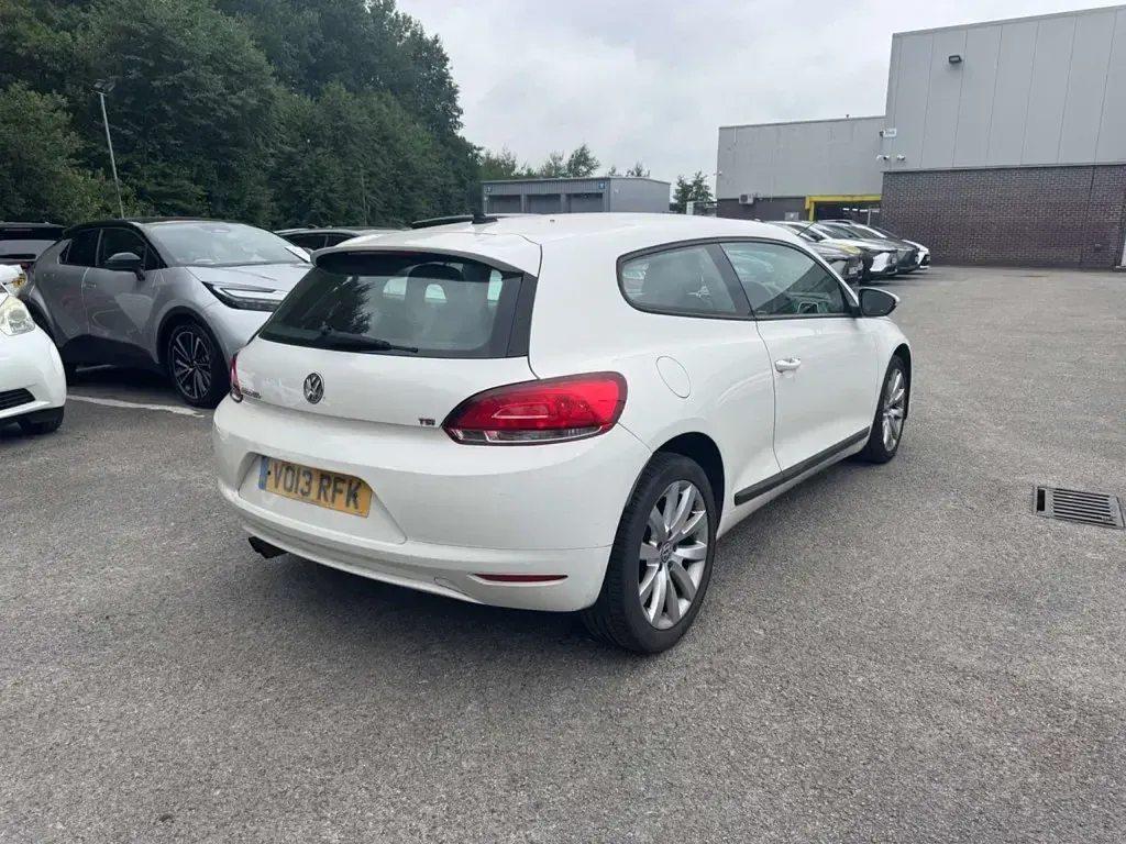 Used VW Scirocco 2013 White Coupe