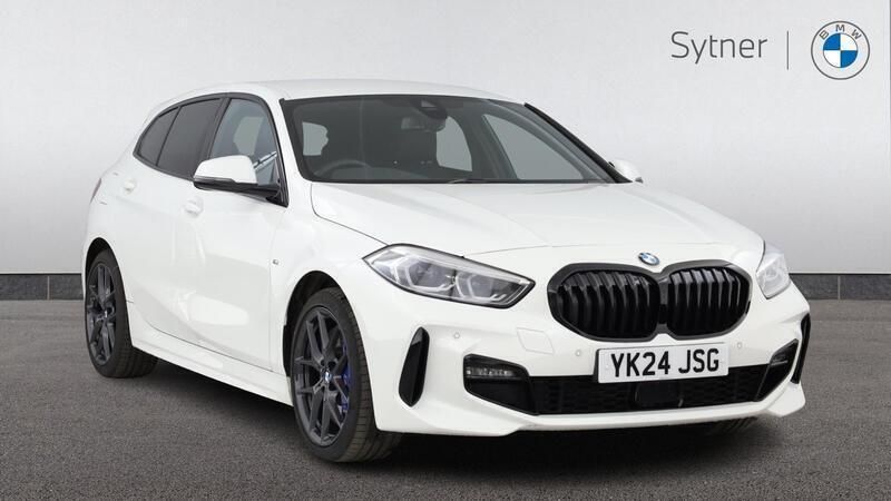 White Used 2024 BMW 118 M Sport Hatchback | £28,000 (A bit pricey) - Image 1/4
