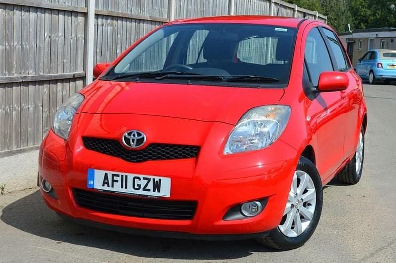 Red Used 2011 Toyota Yaris Hatchback | £4,949 (Fair price) - Image 1/1