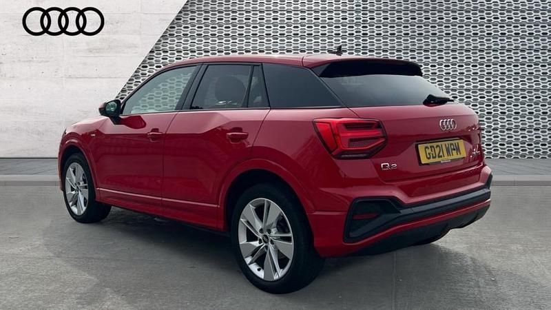 Used Audi Q2 S-Line 150 HP (110 kW) 2021 Red SUV