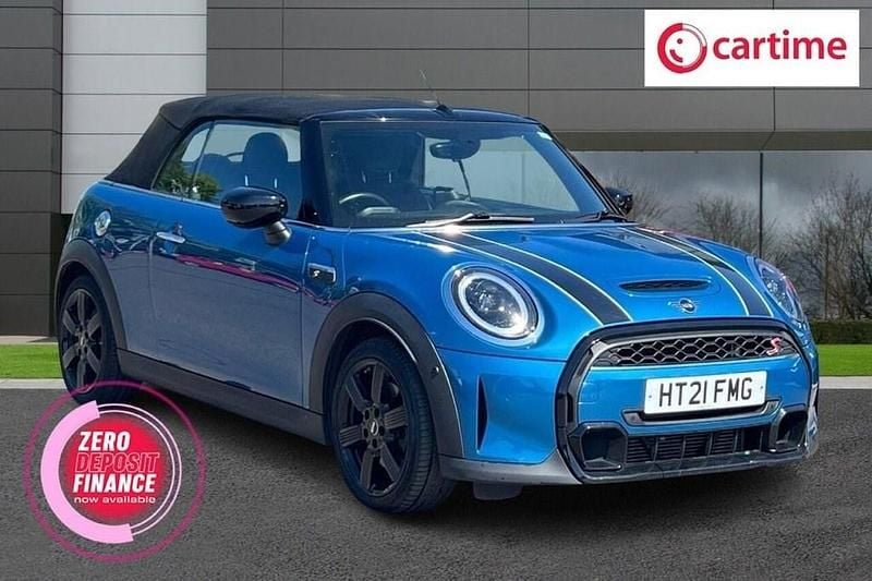 Blue Used 2021 Mini Cooper S Cabriolet Classic Cabriolet | £19,750 (Fair price) - Image 1/3