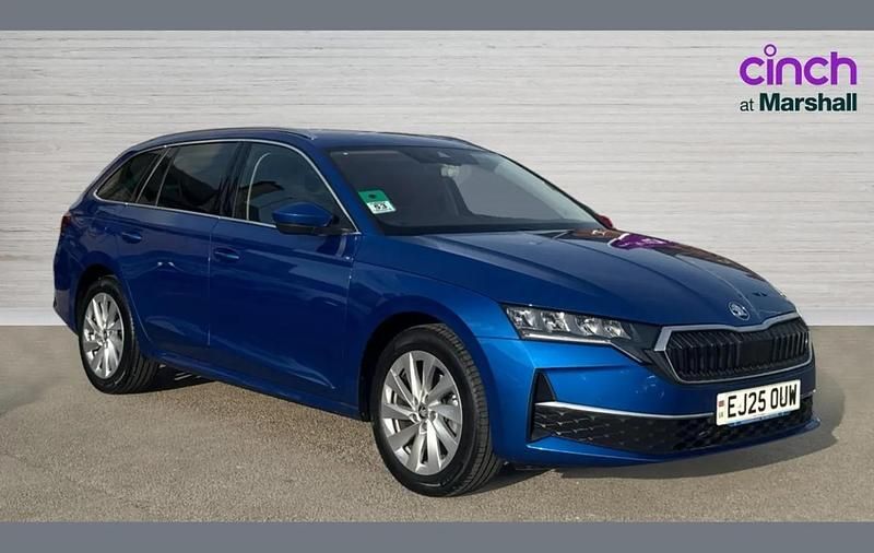 Used Skoda Octavia SE L 147 HP (108 kW) 2025 Blue Estate