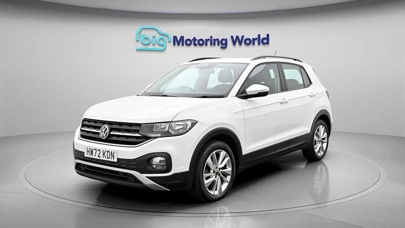 Used VW T-Cross SE 110 HP (80 kW) 2022 White SUV