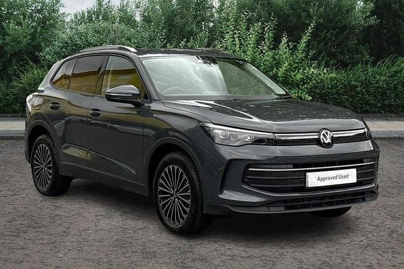 Dolphin grey Used 2025 VW Tiguan Match SUV | £31,250 (Expensive) - Image 1/4
