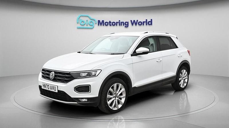 Used VW T-Roc SEL 150 HP (110 kW) 2021 White SUV