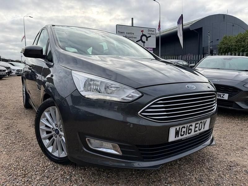 Used Ford C-MAX Titanium 125 HP (91 kW) 2016 Grey MPV