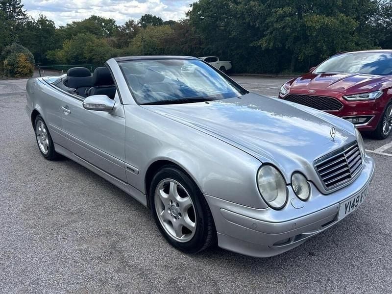Used Mercedes 320 Avantgarde 2001 Silver Cabriolet