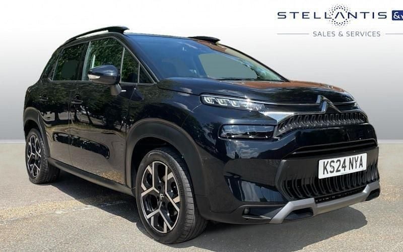 Black Used 2024 Citroën C3 Aircross PureTech SUV | £17,734 (Fair price) - Image 1/4