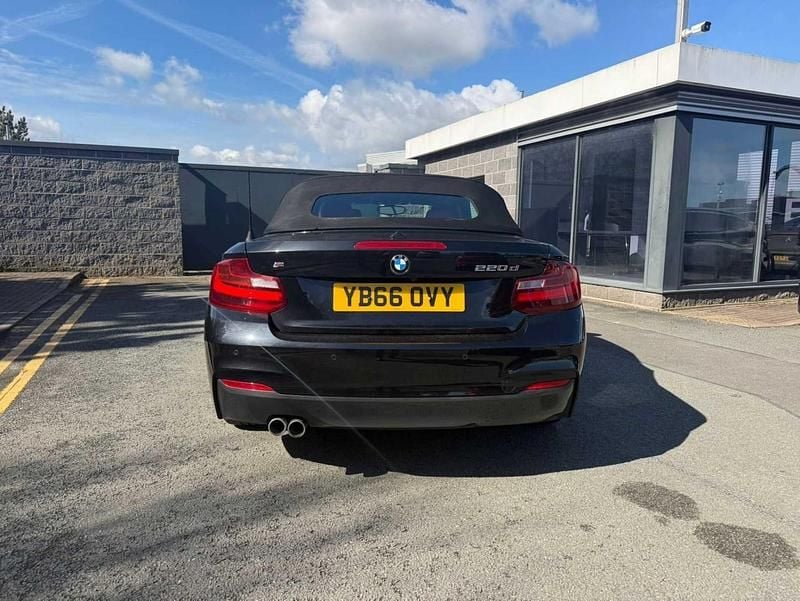Used BMW 220 M Sport 2016 Black Cabriolet