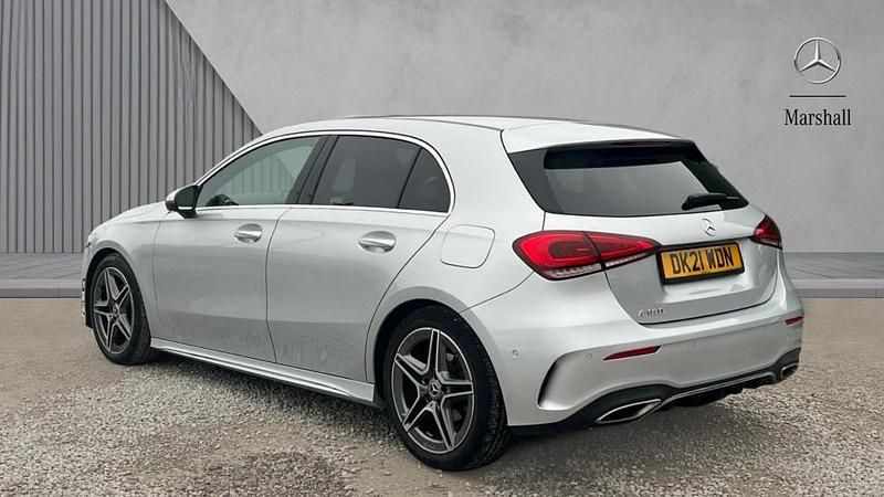 Used Mercedes A180 Executive 136 HP (100 kW) 2021 Iridium silver metallic Hatchback