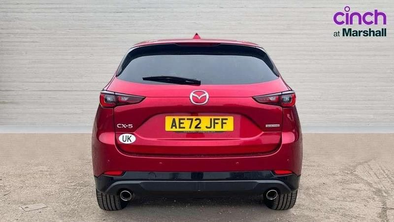 Używany Mazda CX-5 Inclusive 165 KM (121 kW) 2022 Czerwony SUV