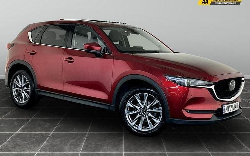 Red Used 2021 Mazda CX-5 Inclusive SUV | £16,295 (Good price) - Image 1/2